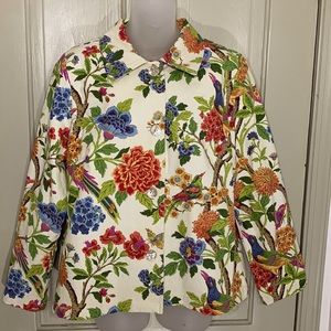Norm Thompson multicolored jacket/blazer